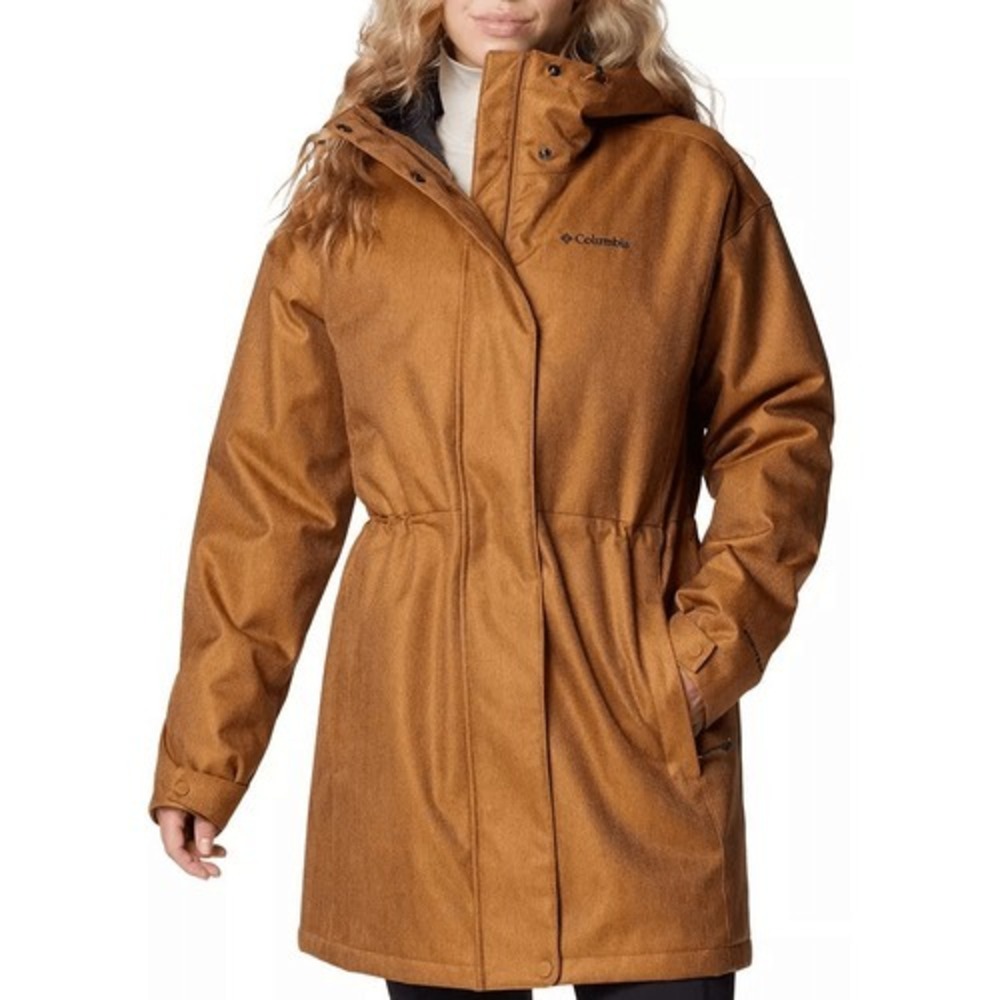 Columbia Women's Portland Point Parka Brown Size XL NWOT $170 MSRP